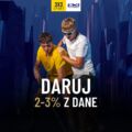 Daruj 2-3% z dane